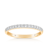 0.25ct TW Diamond Wedding & Anniversary Band in 18ct Yellow Gold - Wallace Bishop