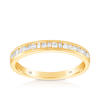 0.25ct TW Diamond Wedding & Anniversary Band in 18ct Yellow Gold