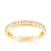 0.25ct TW Diamond Wedding & Anniversary Band in 18ct Yellow Gold - Wallace Bishop
