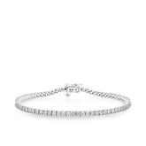 0.261ct TDW Diamond Tennis Bracelet in Sterling Silver - Wallace Bishop