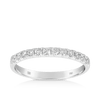 0.33ct TW Diamond Wedding Band in 18ct White Gold