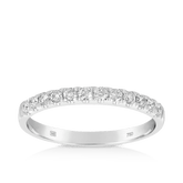 0.33ct TW Diamond Wedding Band in 18ct White Gold - Wallace Bishop