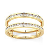 0.408ct TW Diamond Wedding Band Enhancer in 18ct Yellow Gold
