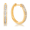 0.50ct TW Diamond Huggies in 9ct Gold