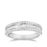 0.5ct TW Diamond Ring in 9ct White Gold