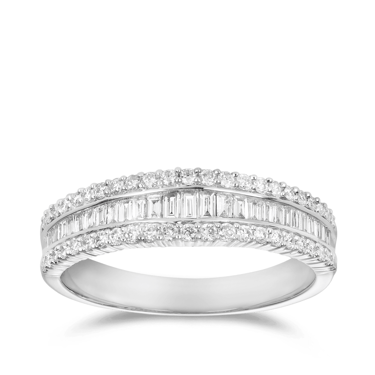 0.50ct TW Diamond Ring in 9ct White Gold - Wallace Bishop