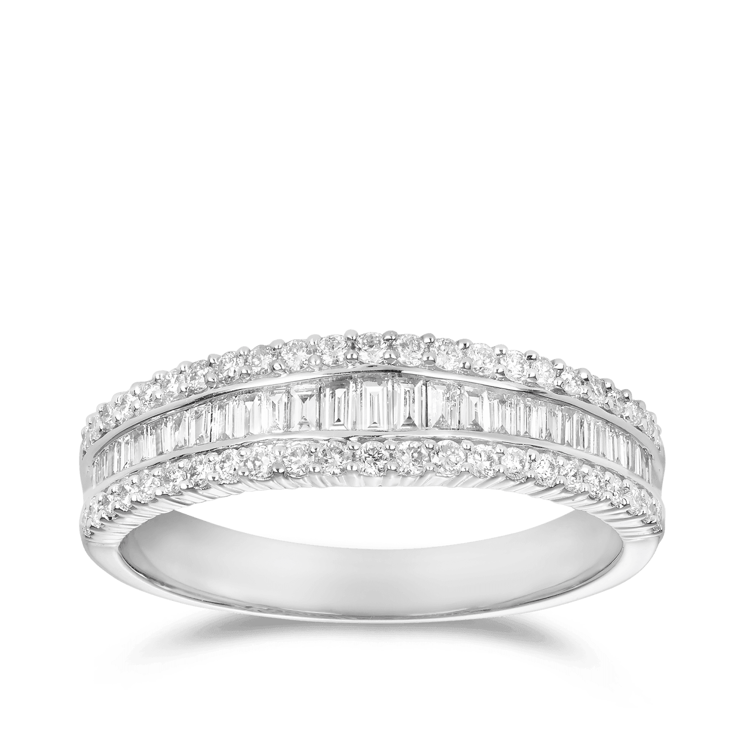 0.50ct TW Diamond Ring in 9ct White Gold - Wallace Bishop