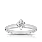 0.50ct TW Diamond Solitaire in 9ct White Gold - Wallace Bishop