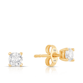 0.50ct TW Diamond Stud Earrings in 9ct Yellow Gold - Wallace Bishop