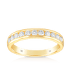 0.50ct TW Diamond Wedding & Anniversary Band in 18ct Yellow Gold