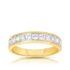 0.50ct TW Diamond Wedding & Anniversary Band in 9ct Yellow Gold