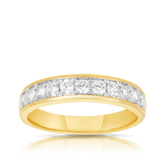 0.50ct TW Diamond Wedding & Anniversary Band in 9ct Yellow Gold - Wallace Bishop