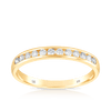 0.50ct TW Diamond Wedding & Anniversary Band in 9ct Yellow Gold