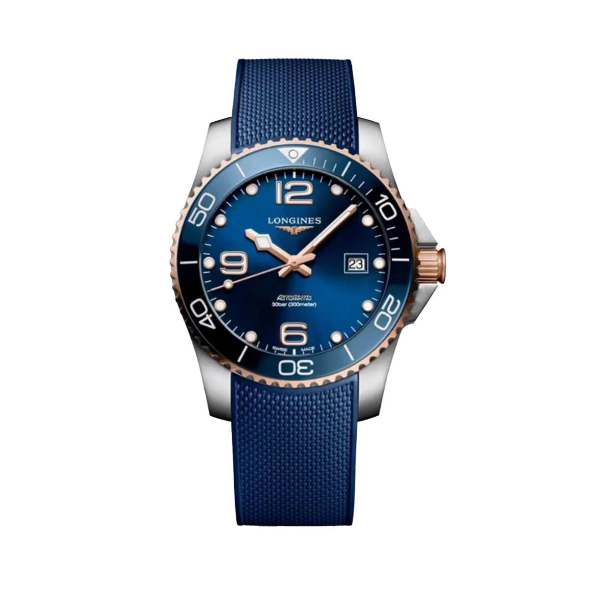 Longines Hydro Conquest Automatic Men’s 41mm Watch L3.781.3.98.9