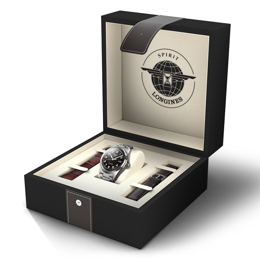 Longines Sport Men's 42mm Chronometer Watch L3.811.4.53.9