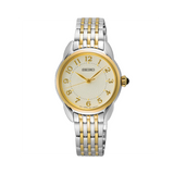 Seiko Caprice Women's 28.70mm Stainless Steel & Yellow IP Quartz Watch