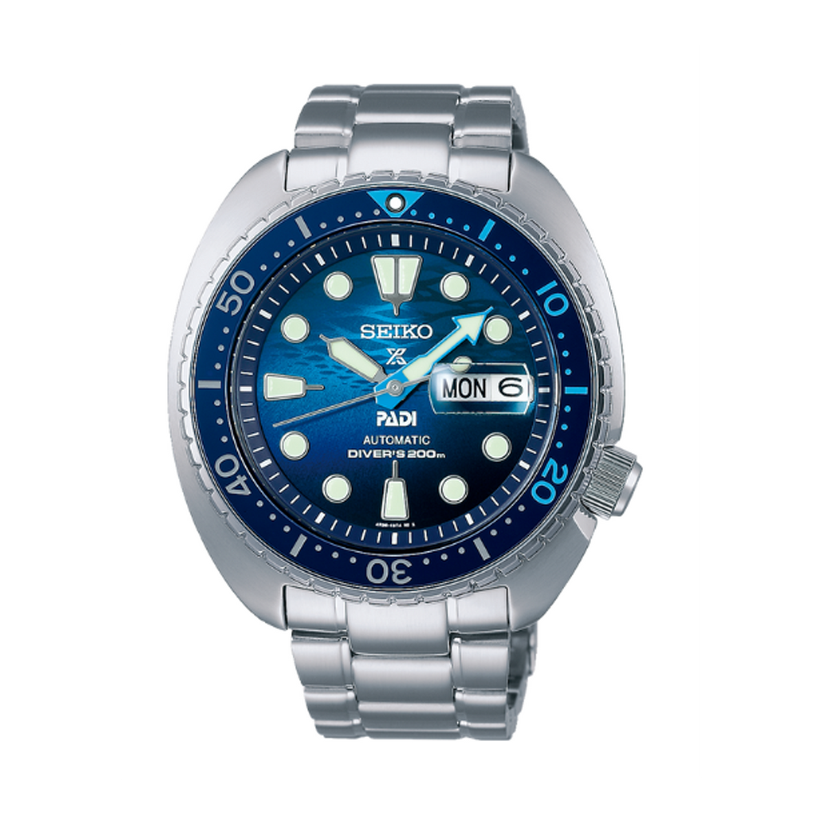 Seiko Prospex Men's Padi Special Addition Dive 45mm Stainless Steel Automatic Watch