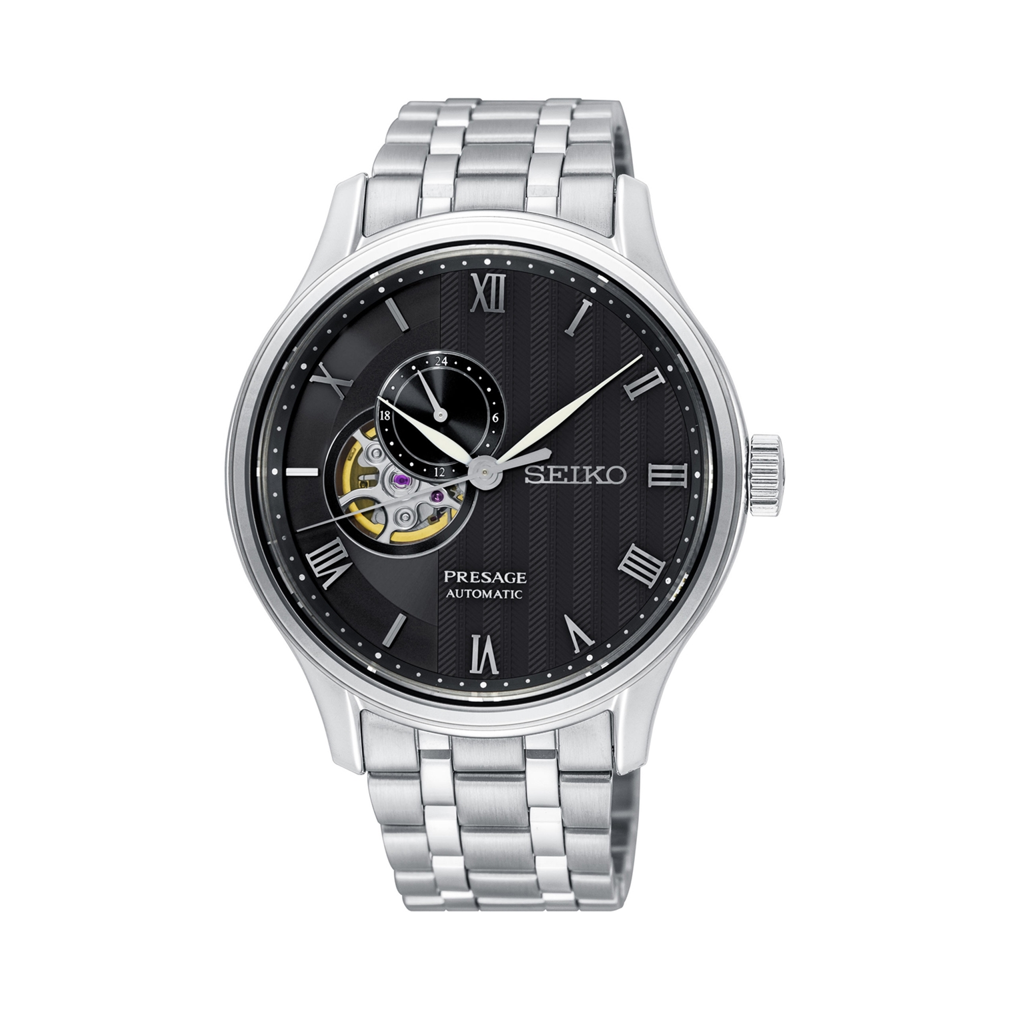 Seiko Presage Men's 41.80mm Stainless Steel Automatic Watch