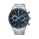 Seiko Conceptual & Regular Men's 43mm Stainless Steel Quartz Chronograph Watch