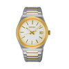 Seiko Conceptual & Regular Men's 38.90mm Stainless Steel & Yellow IP Quartz Watch