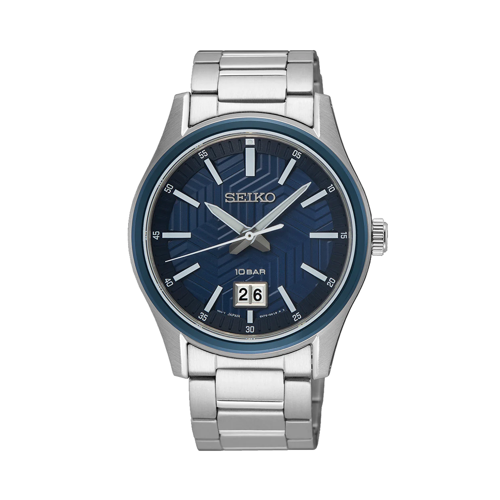 Seiko Conceptual & Regular Men's 39.50mm Stainless Steel Quartz Watch