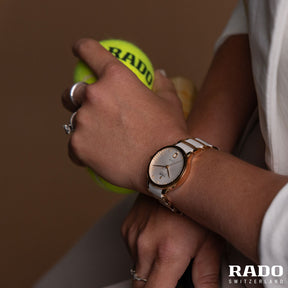 Rado Centrix Diamonds Automatic White Watch R30019744