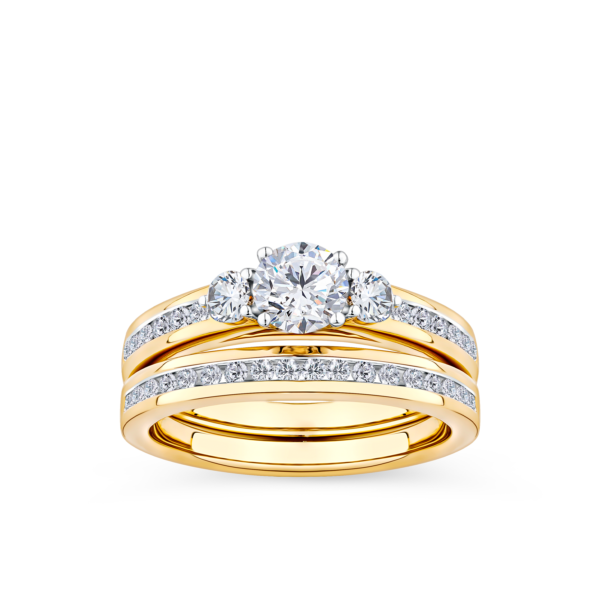 1.00ct TW Diamond Ring in 9ct White Gold