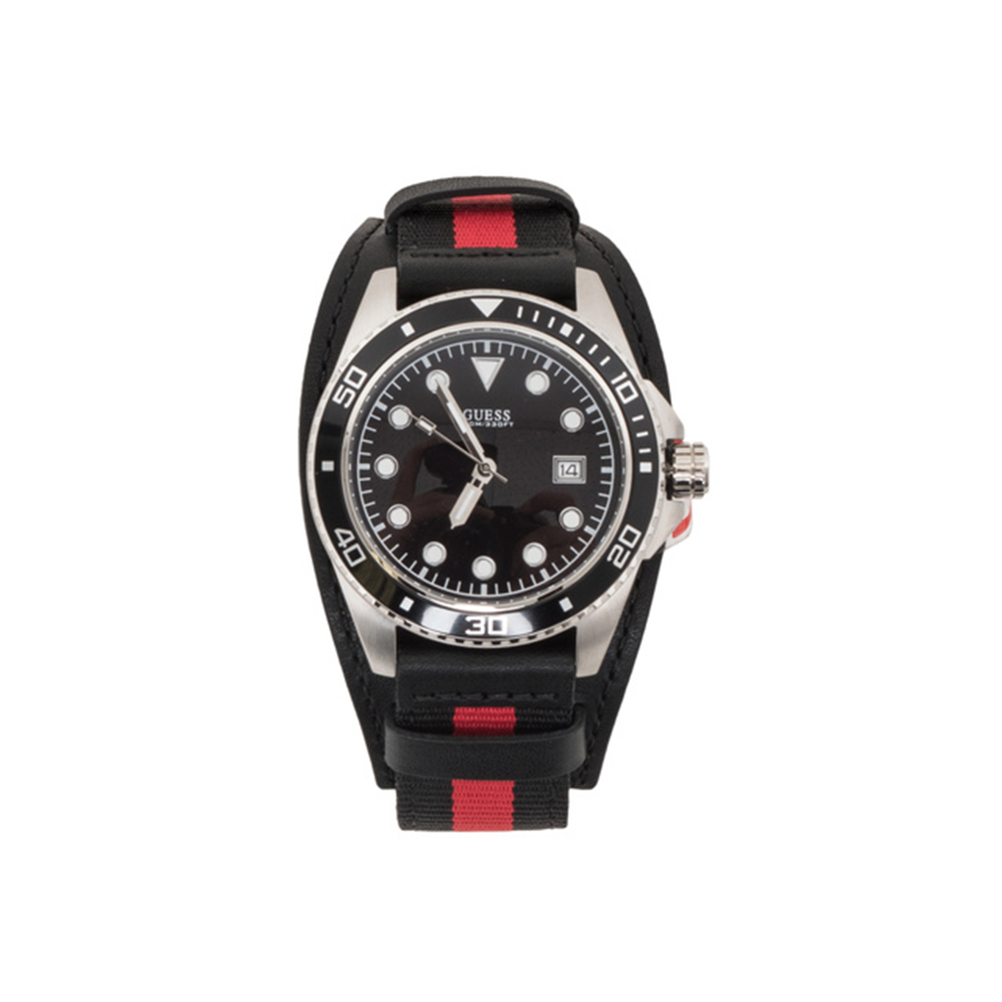 Guess Men's Stainless Steel Quartz Watch W1051G1