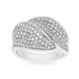 Multistone New York Collection Diamond Dress Ring in 18ct White Gold
