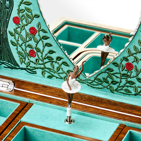Wolf Sleeping Beauty Jewellery Box