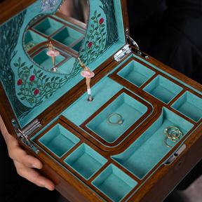 Wolf Sleeping Beauty Jewellery Box