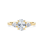 1916™ 1.36ct TW Diamond Three Stone Engagement Ring in 18ct Yellow Gold - Wallace Bishop