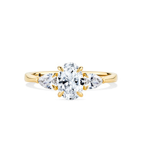 1916™ 1.36ct TW Diamond Three Stone Engagement Ring in 18ct Yellow Gold - Wallace Bishop