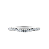 1917™ 0.21ct TW Diamond Pave Wedding Band in 18ct White Gold