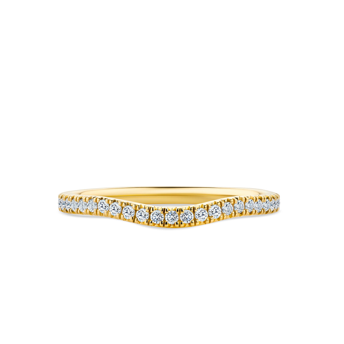 1917™ 0.21ct TW Diamond Wedding Band in 18ct Yellow Gold - Wallace Bishop