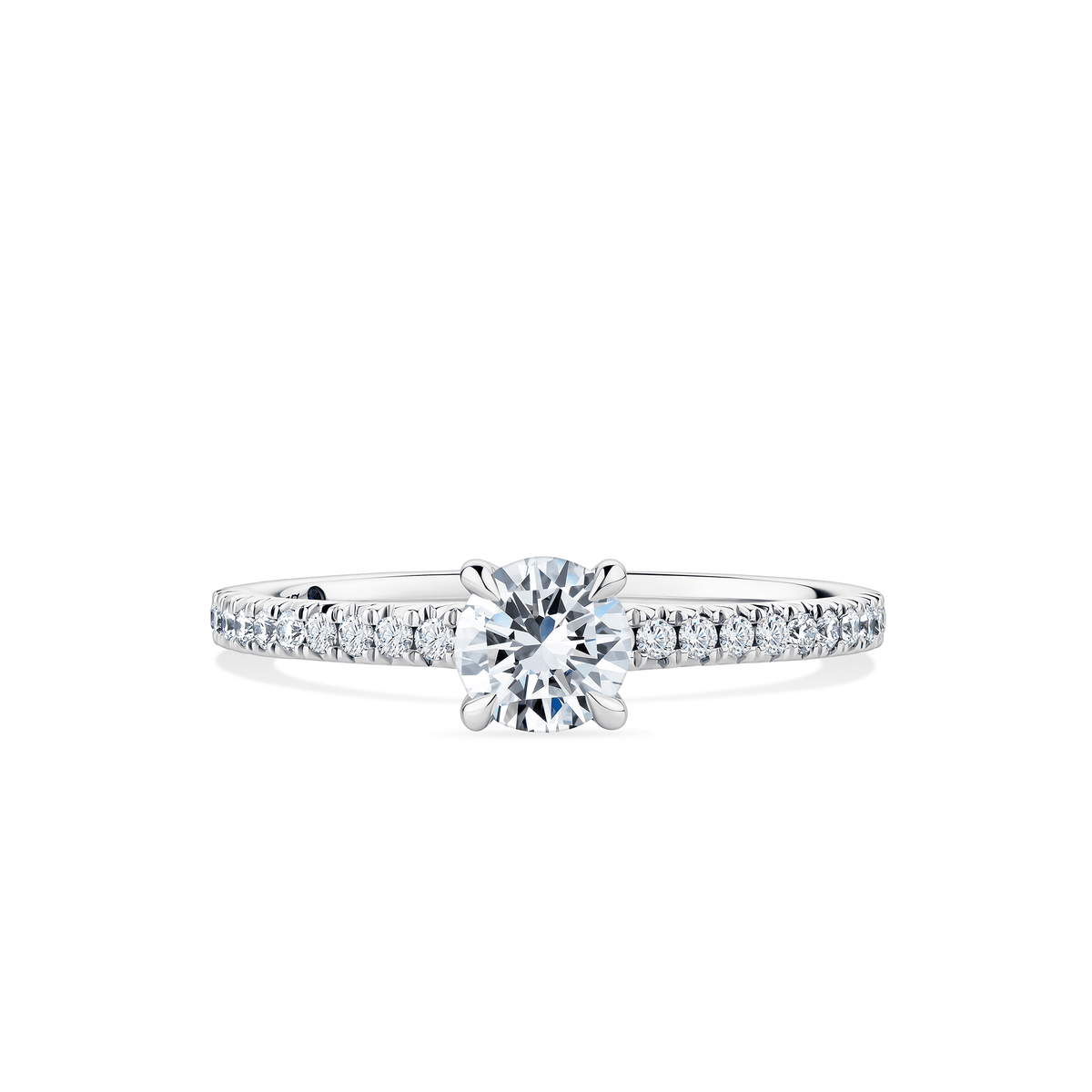 1917™ 0.73ct TW Diamond Solitaire Engagement Ring in 18ct White Gold - Wallace Bishop