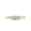 1917™ 0.87ct TW Diamond Three Stone Engagement Ring in 18ct Yellow Gold