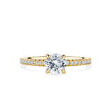 1917™ 0.94ct TW Diamond Solitaire Engagement Ring in 18ct Yellow Gold