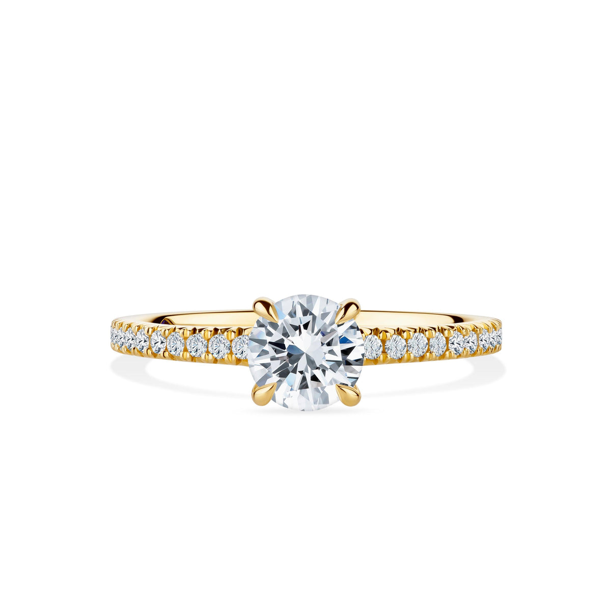 1917™ 0.94ct TW Diamond Solitaire Engagement Ring in 18ct Yellow Gold - Wallace Bishop