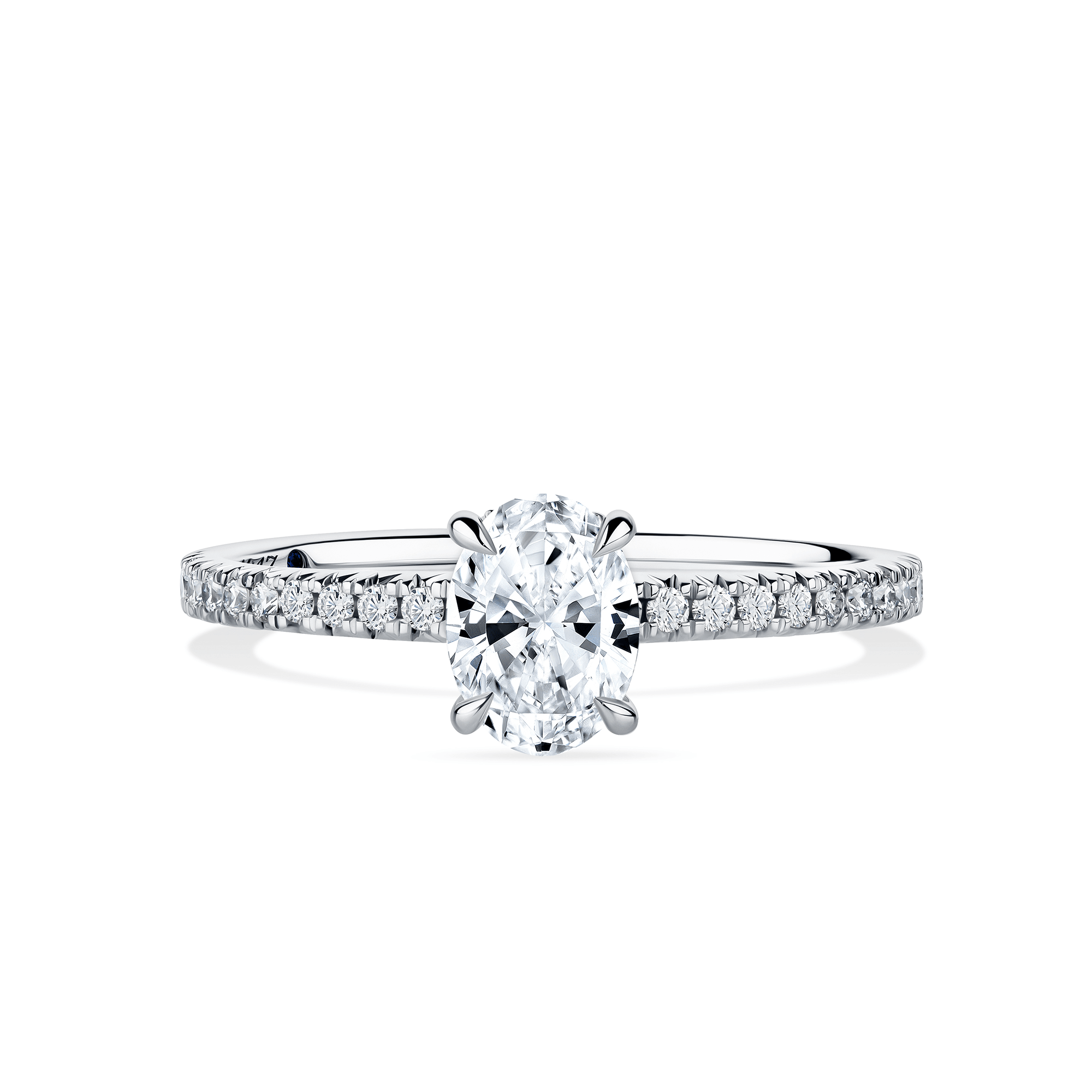 1917™ 0.96ct TW Diamond Solitaire Engagement Ring in 18ct White Gold