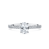1917™ 0.96ct TW Diamond Solitaire Engagement Ring in 18ct White Gold - Wallace Bishop