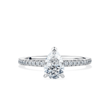 1917™ 1.16ct TW Diamond Pear Solitaire Engagement Ring in 18ct White Gold