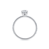 1917™ 1.16ct TW Diamond Pear Solitaire Engagement Ring in 18ct White Gold