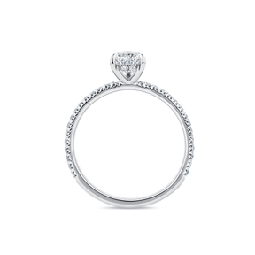 1917™ 1.16ct TW Diamond Pear Solitaire Engagement Ring in 18ct White Gold - Wallace Bishop