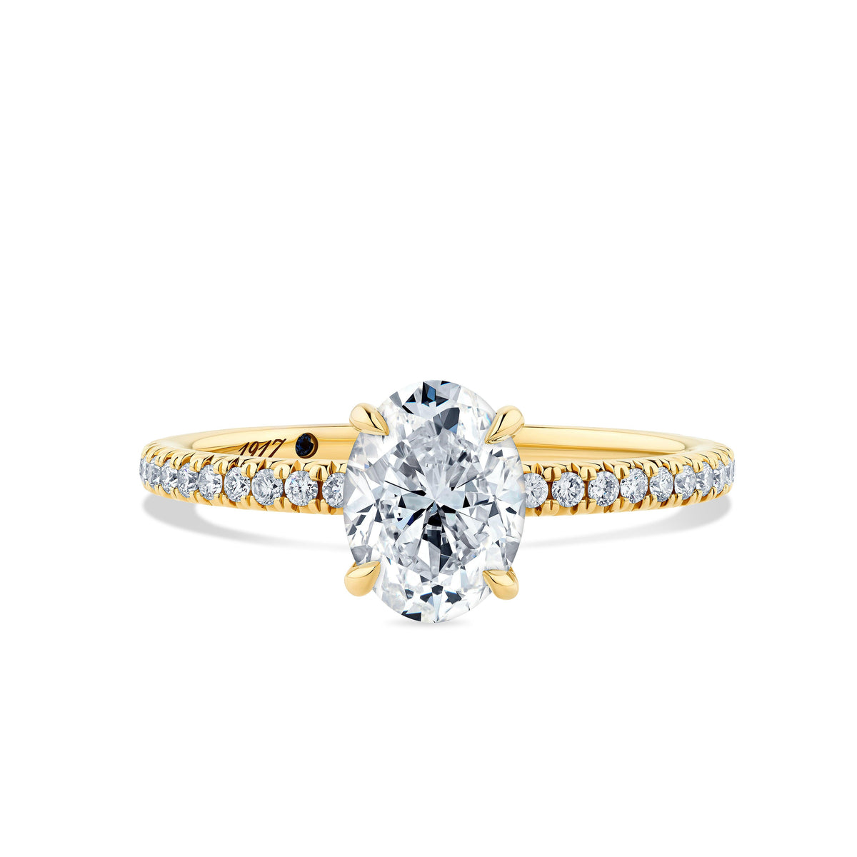 1917™ 1.45ct TW Diamond Solitaire Engagement Ring in 18ct Yellow Gold - Wallace Bishop