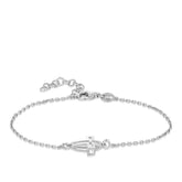 19cm Cross Bracelet in Sterling Silver - Wallace Bishop