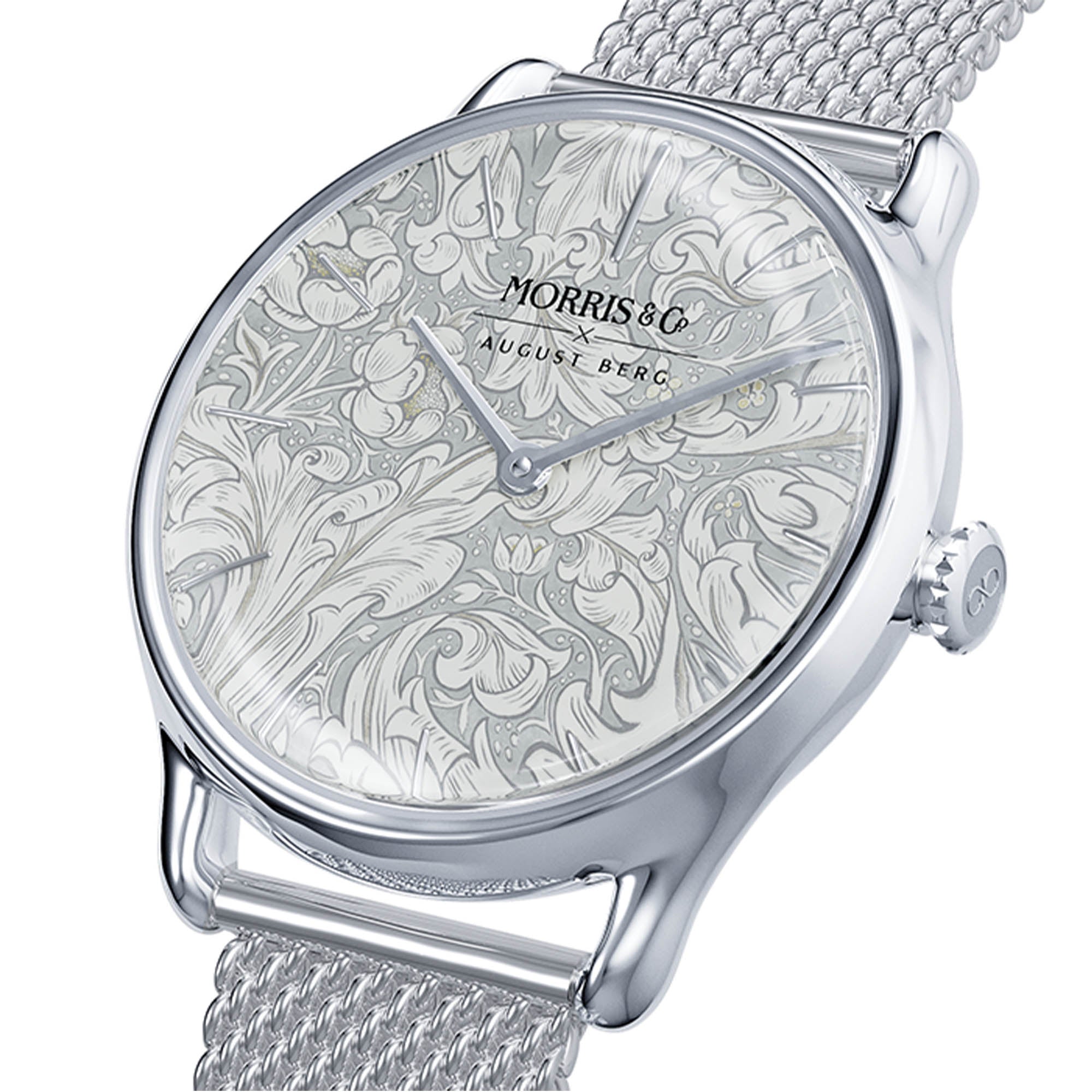 August Berg Women's Morris & Co Stainless Steel Quartz 30mm Watch M1BB0530E20MSL