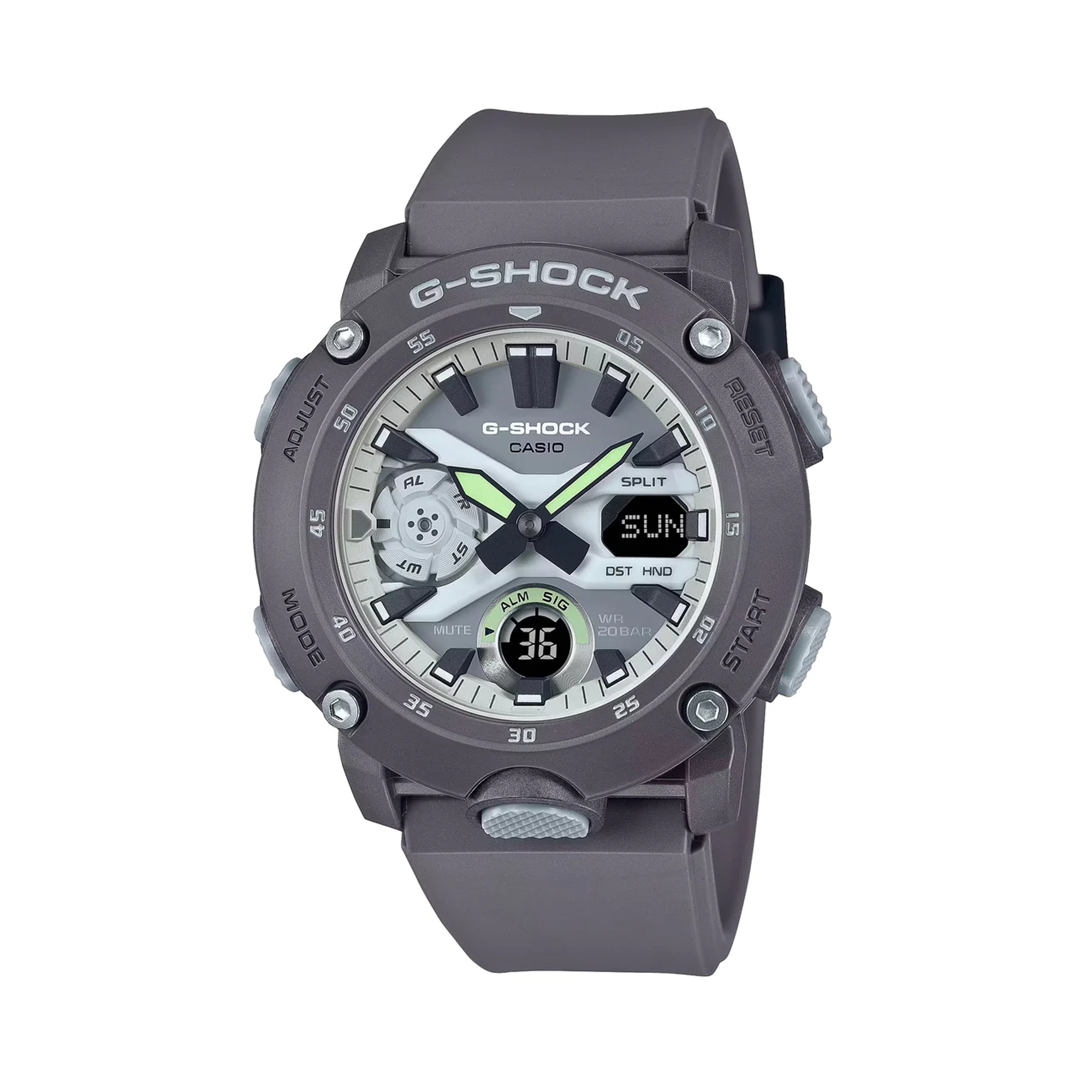 Casio G-SHOCK Men's Analogue Digital Watch GA2000HD-8A