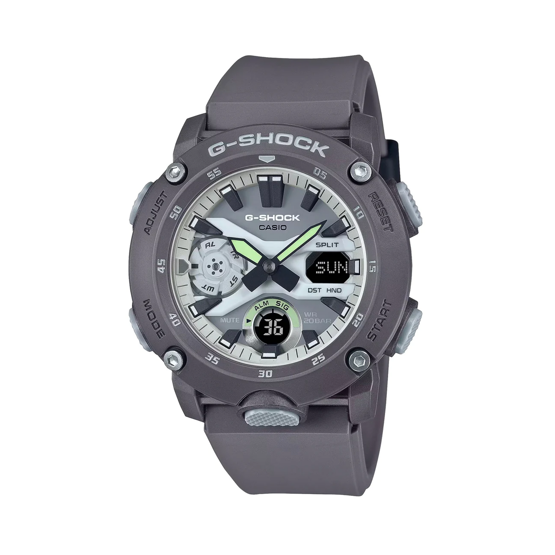 Casio G SHOCK Men s Analogue Digital Watch GA2000HD 8A