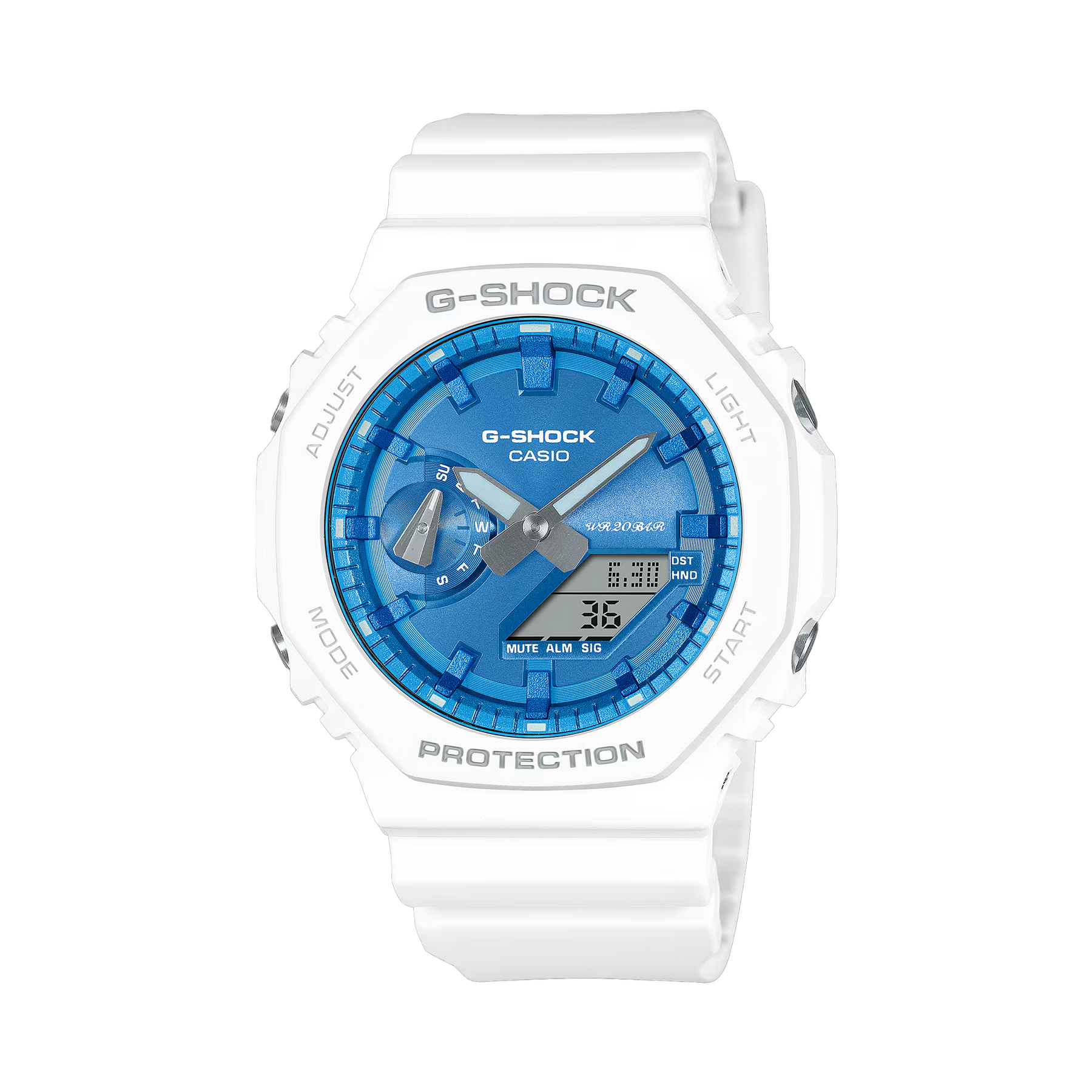Casio G-SHOCK Men's Analogue Digital Watch GA2100WS-7A
